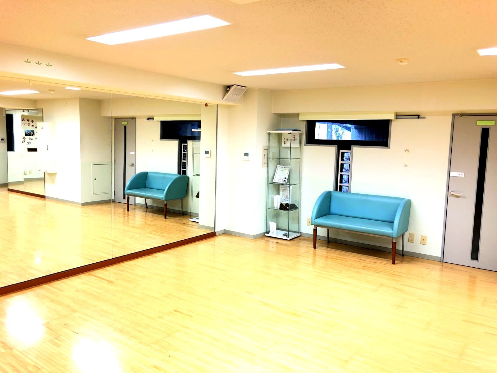 光の入るスタジオ