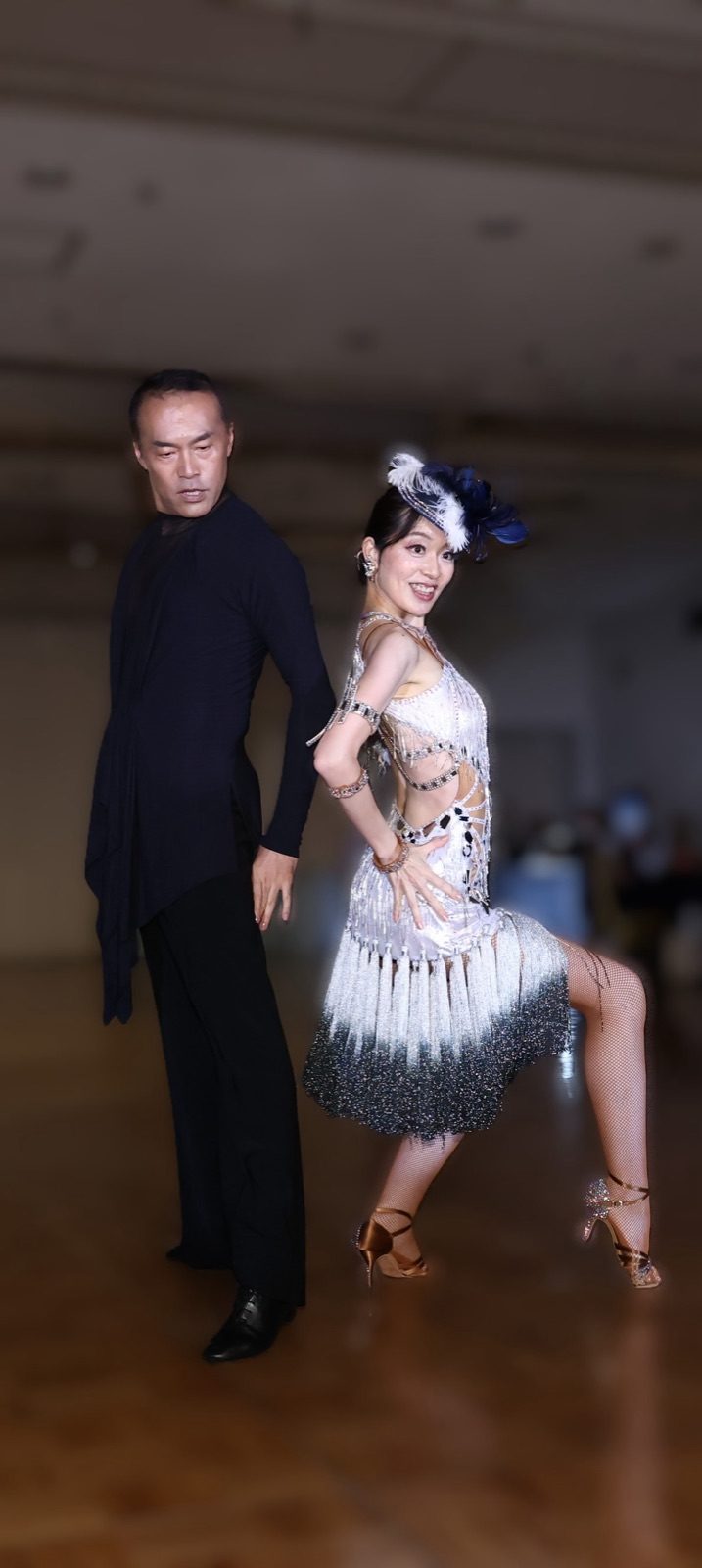 秋谷 くみ 先生のダンス写真